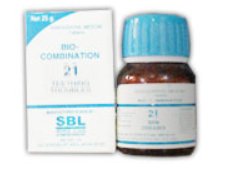 <b>21 - Bio Combination </B><br><b>TROUBLES DENTAIRES</B><br>net 25g - SBL